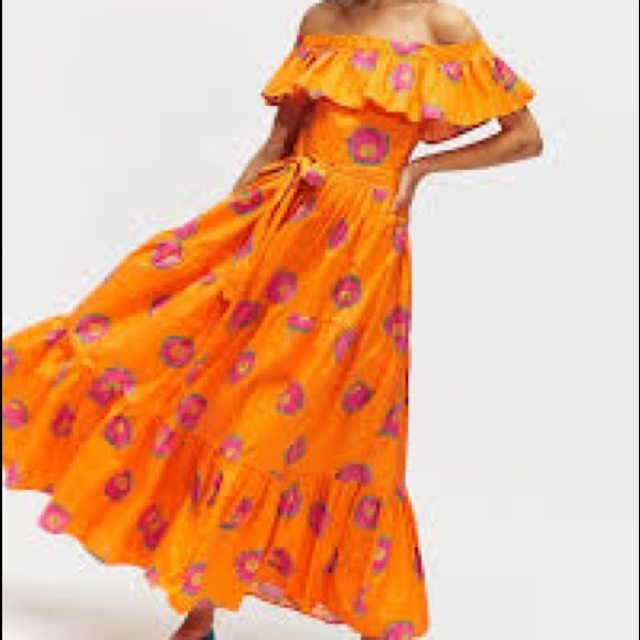 La Double J Papaveri Arancio Yacht dress. Size XL - Picture 1 of 3